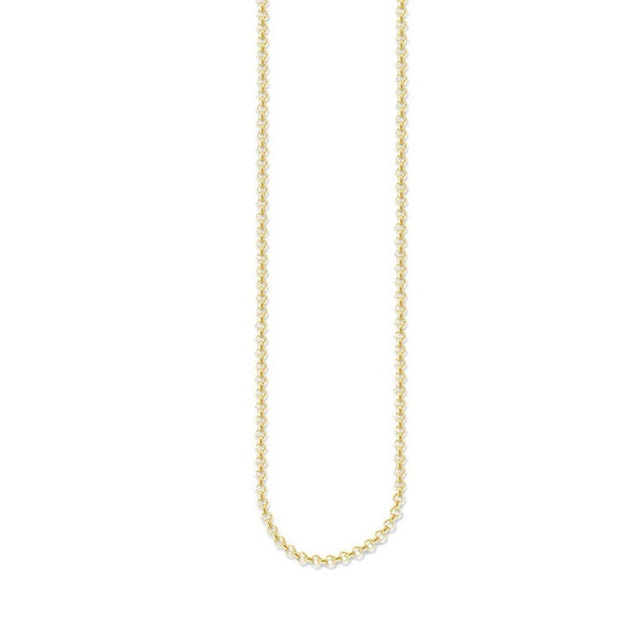 Thomas Sabo Jewellery Necklace ROUND BELCHER CHAIN - GOLD TKE1219Y