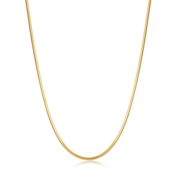 Ania Haie Gold Snake Chain 38-43cm Necklace N038-01G