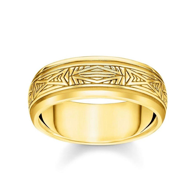 Thomas Sabo Jewellery Ring Ornaments Gold TR2277Y