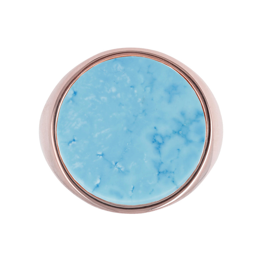 Bronzallure Alba Natural Stone Chevalier Ring Magnesite WSBZ00711.MG