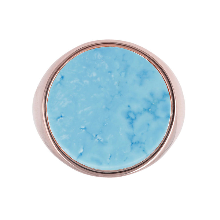 Bronzallure Alba Natural Stone Chevalier Ring Magnesite WSBZ00711.MG