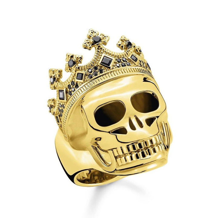 Thomas Sabo Jewellery Ring Skull Gold TR2207Y