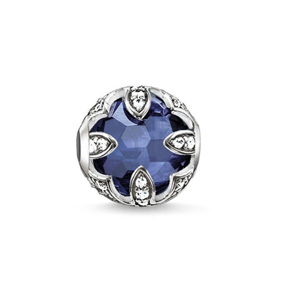 Thomas Sabo Jewellery Bead Dark Blue Lotus TK0142