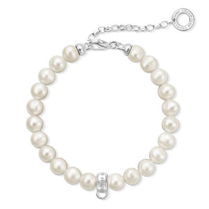 Thomas Sabo Charm Bracelet Pearl CX0225