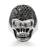 Thomas Sabo Jewellery Ring Skull PavÃ© TR1705M