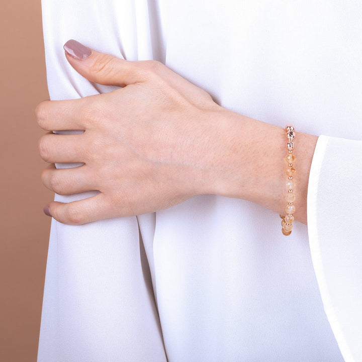 Bronzallure Variegata Rainbow Bracelet Citrine WSBZ01431.CT