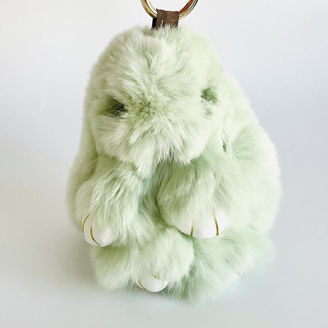 7-Degrees Accessories Plush Bunny Keyring and Bag Charm Large - 7CKRBNL