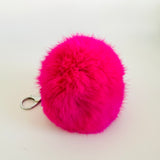 7-Degrees Accessories Pompom Bag Charm and Keyrings Small - 7CKRPPS