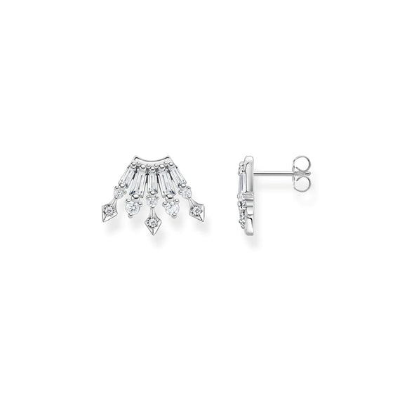 Thomas Sabo Ear Studs with Winter Sun Rays Silver TH2244