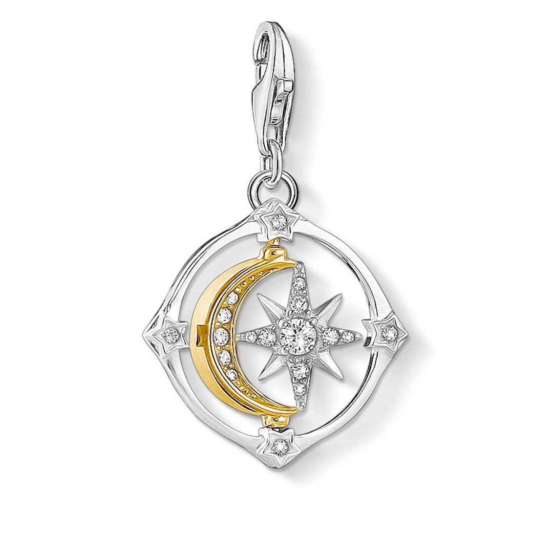 Thomas Sabo Charm MOVEABLE MOON & STAR CC1815