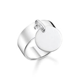 Thomas Sabo Jewellery Ring with Disc Silver TR2365
