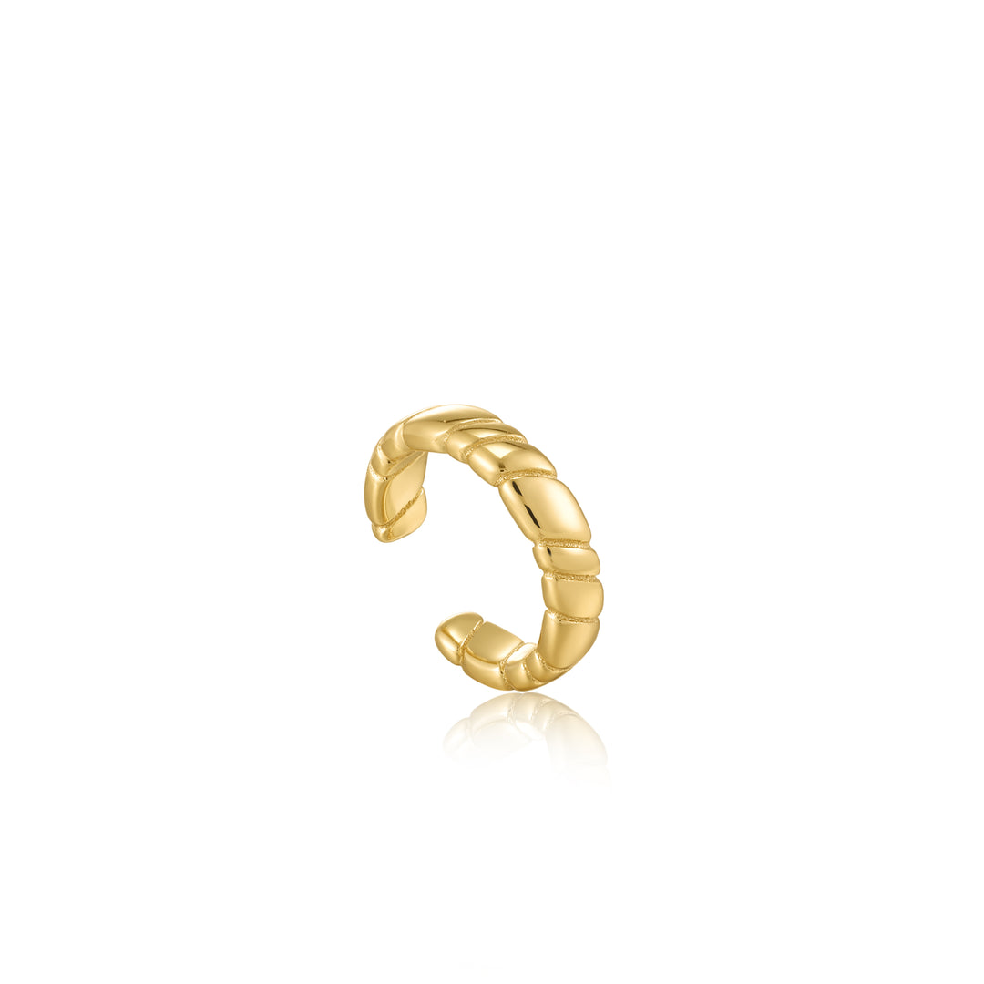 Ania Haie Gold Smooth Twist Ear Cuff E038-04G