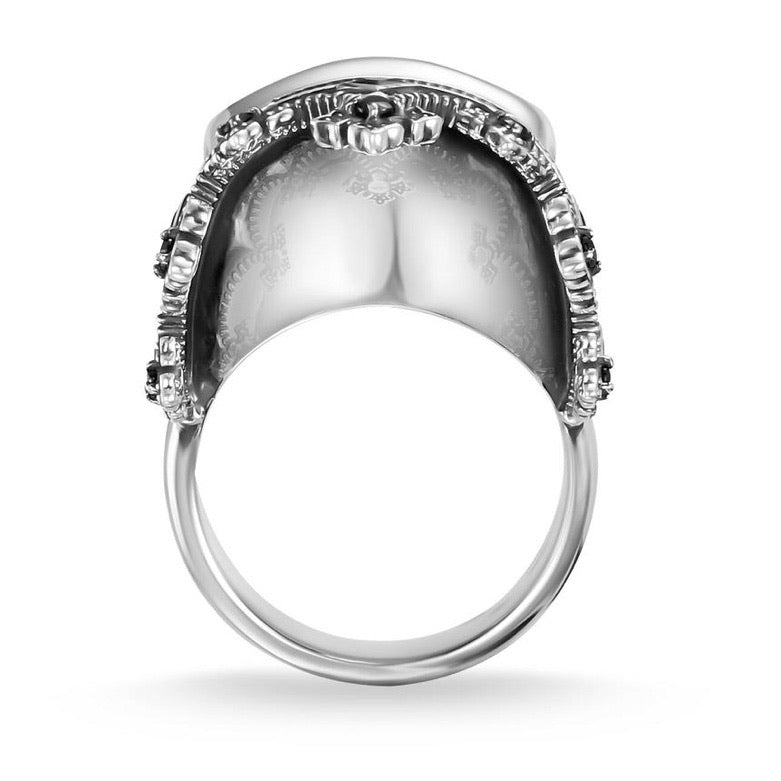 Thomas Sabo Jewellery Ring Skull Crown TR2207