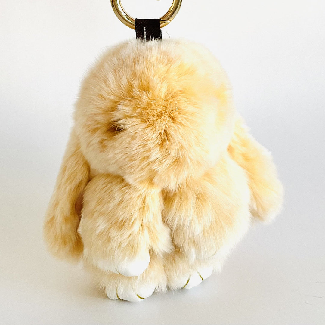 7-Degrees Accessories Plush Bunny Keyring and Bag Charm Large - 7CKRBNL