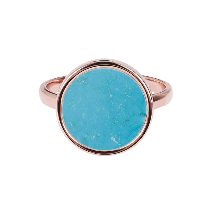 Bronzallure Alba Disc Stone Ring Magnesite WSBZ00904.MG