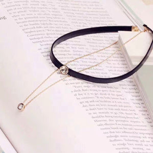 7-Degrees Exclusive Design Fashion Trend Choker "Double Layers 2" 7CFTNE02