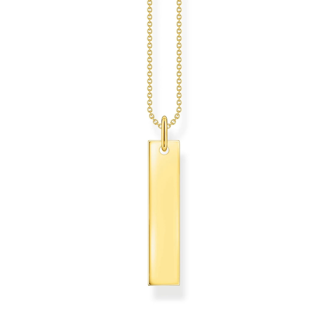 Thomas a Sabo Jewellery Necklace Tag Gold TKE2142Y