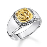 Thomas Sabo Jewellery Ring Tiger Gold TR2293M