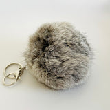 7-Degrees Accessories Pompom Bag Charm and Keyrings Small - 7CKRPPS