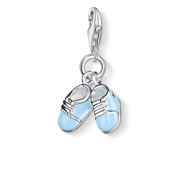 Thomas Sabo Charm BLUE BABY SHOES CC822