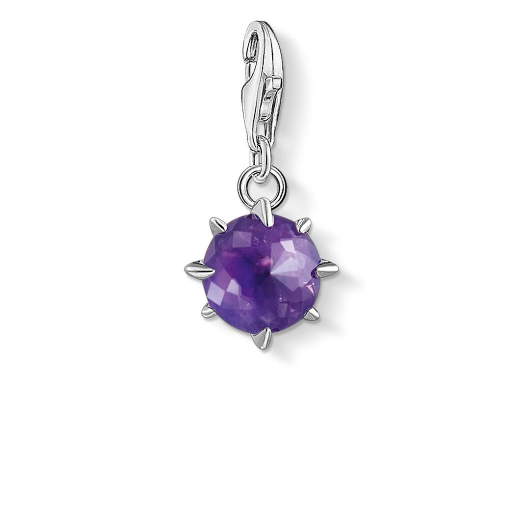 Thomas Sabo Charm BIRTH STONE FEBRUARY CC1792