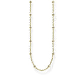 Thomas Sabo Jewellery Necklace Round Belcher Chain Gold TKE1890Y