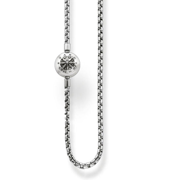 Thomas Sabo Jewellery Chain For Karma Beads Blackened TKK0002