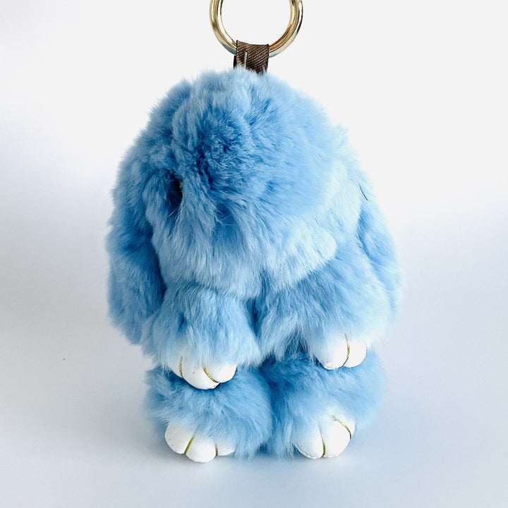 7-Degrees Accessories Plush Bunny Keyring and Bag Charm Large - 7CKRBNL