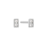 Ania Haie Silver Glam Mini Stud Earrings E037-02H