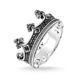 Thomas Sabo Jewellery Crown Ring Silver TR2208M