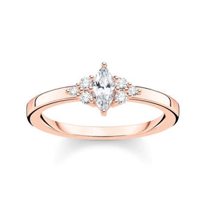 Thomas Sabo Charming Ring With Stones Rose Gold TR2325R