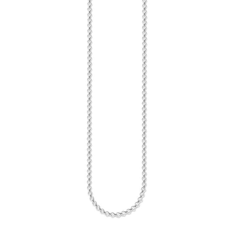 Thomas Sabo Charm Necklace "ROUND BELCHER CHAIN SILVER" CX0001