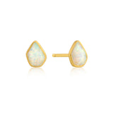 Ania Haie Mineral Glow Opal Colour Stud Earrings Gold E014-03G